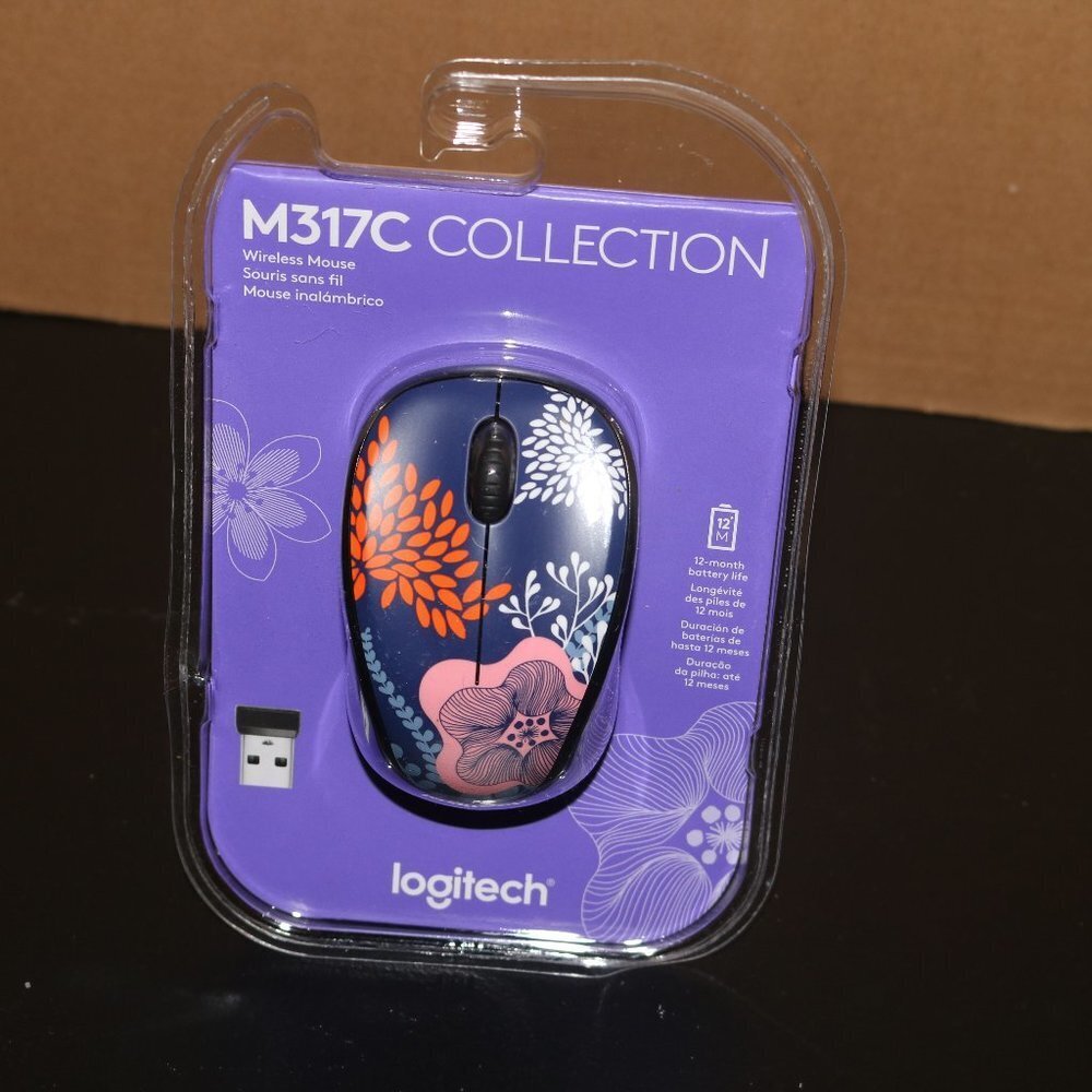 Logitech M317 Collection wireless mouse new in package